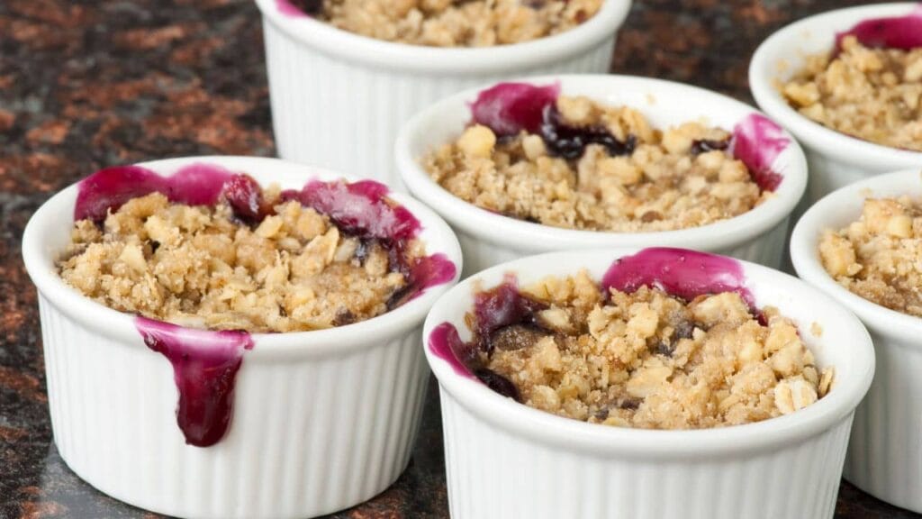 How To Make Blueberry Crumble