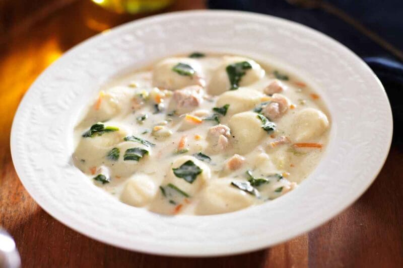 Delice Of Chicken Gnocchi Soup
