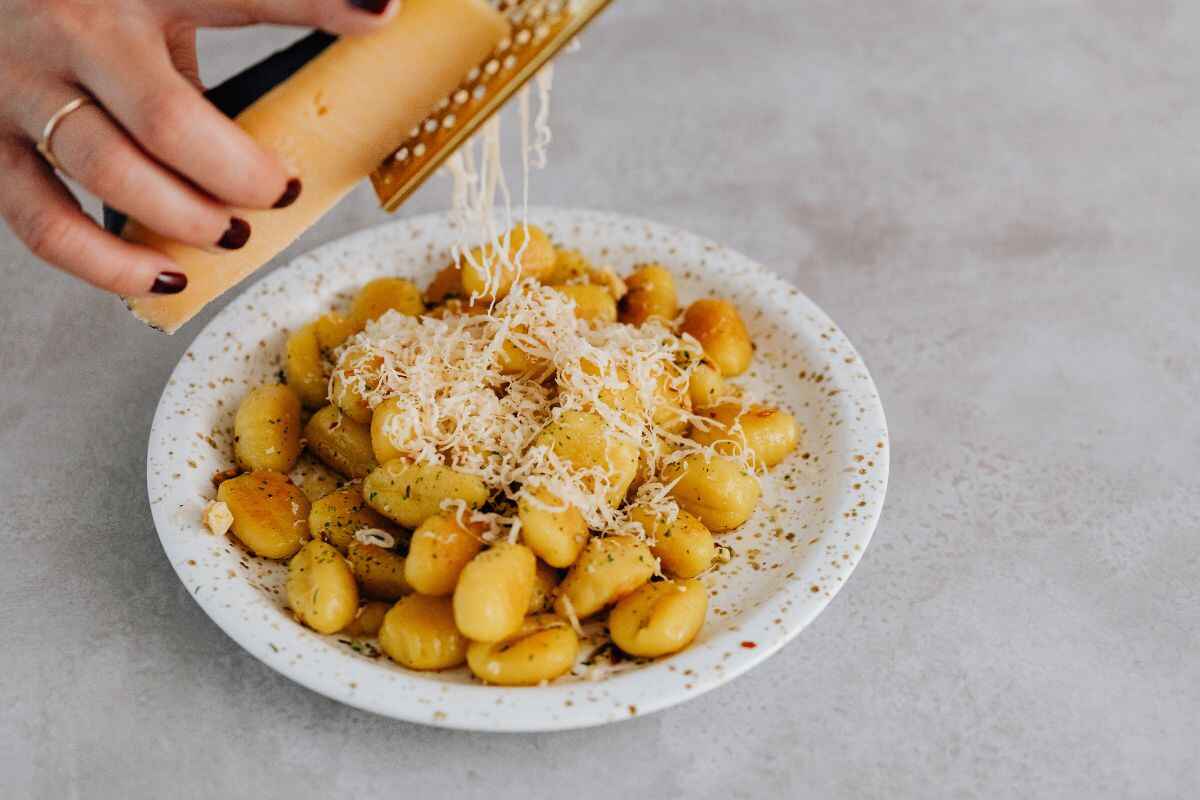 Grated Parmesan Cheese Pasta