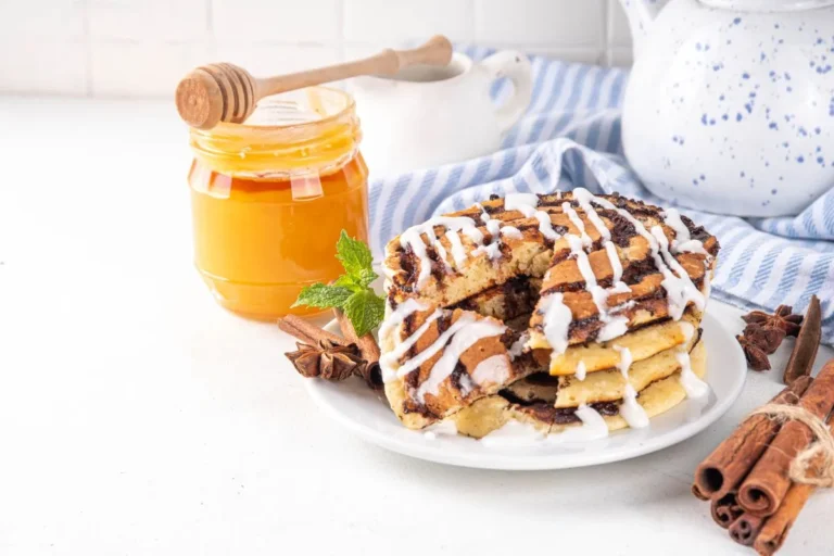 Cinnamon Roll Pancakes Healthy