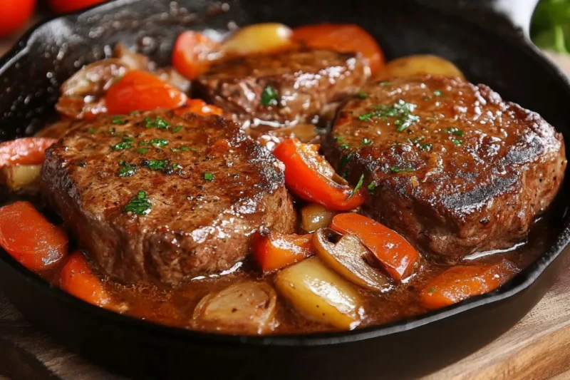 Homemade Skillet Swiss Steakeasy To Make