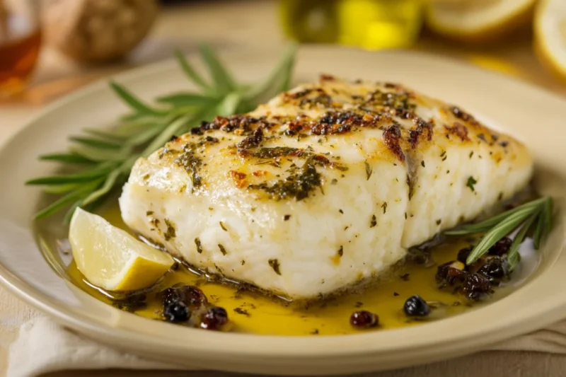 Mediterranean Baked Fish